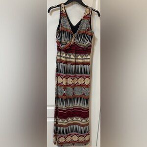 Jacklyn Smith Collection Elegant Multicolor Patterned Skirt Small Size